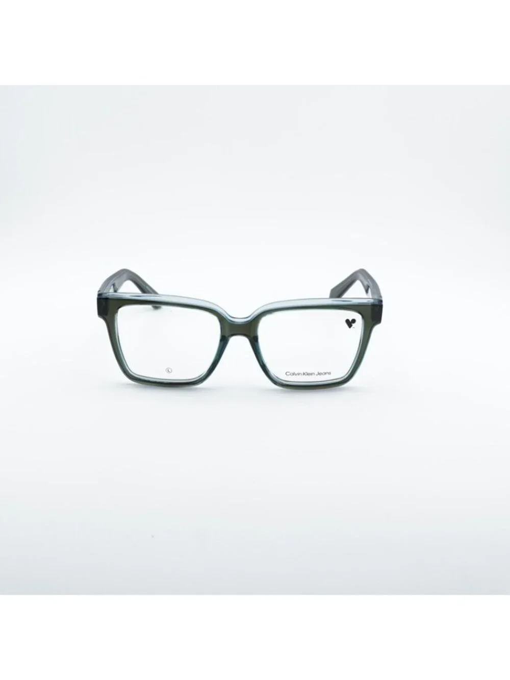 Calvin Klein Jeans CKJ24619 300 Eyeglasses Green 53mm Square Frame